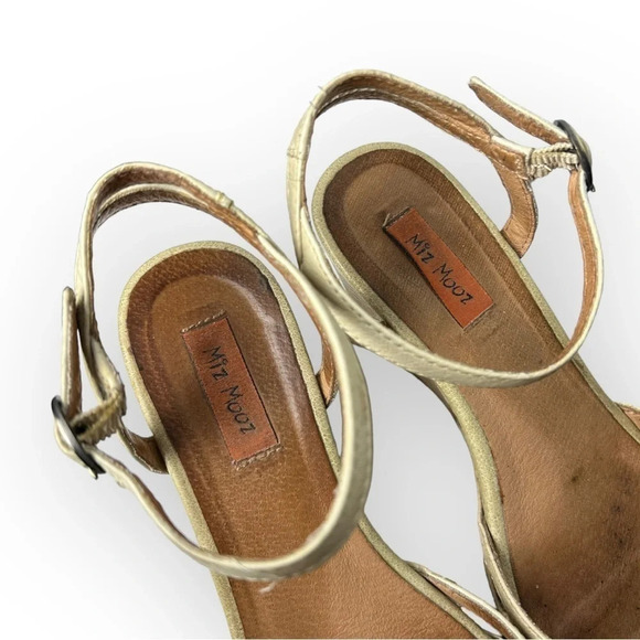 Miz  Mooz Yang Sling Back Wedge Sandals 6.5 - Picture 8 of 10